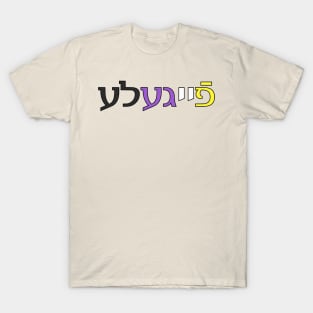 Feygele (Enby Pride Colors) T-Shirt